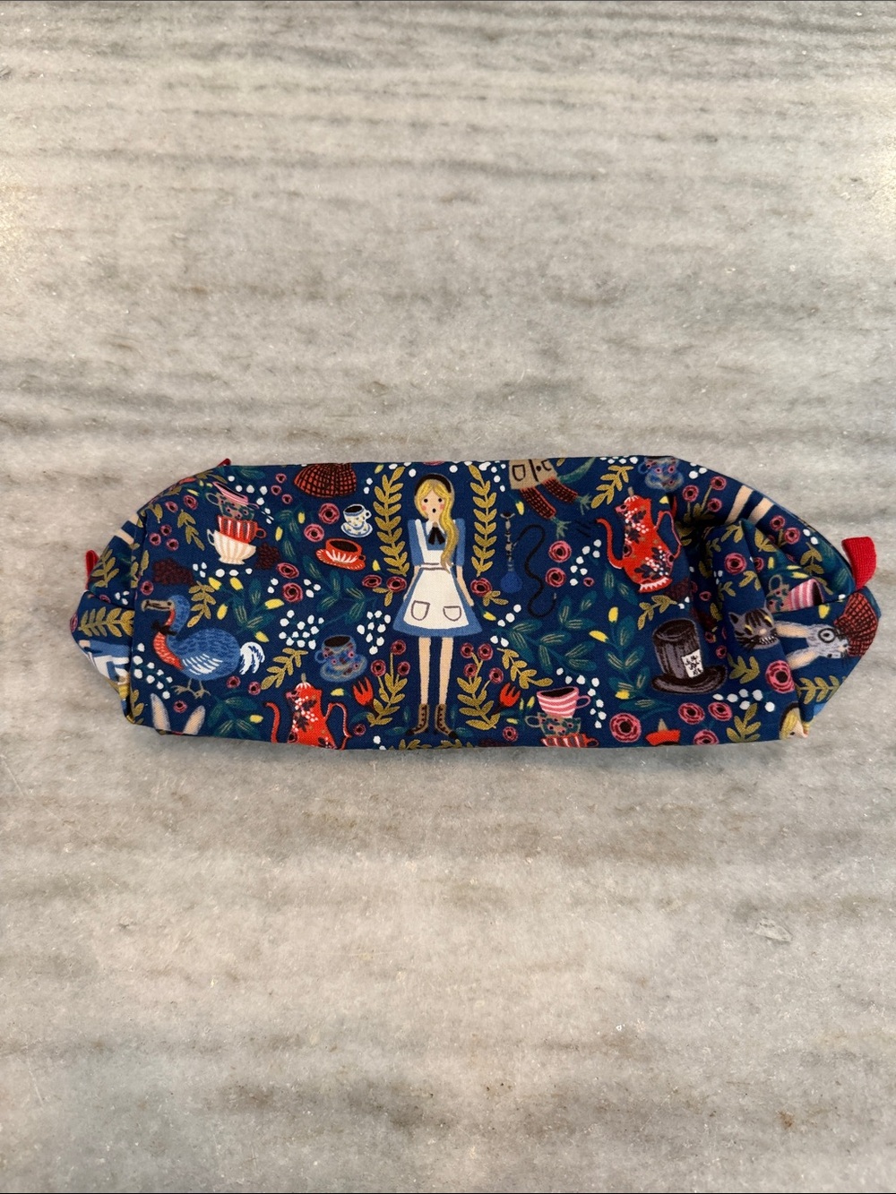 NEW Rifle Paper Co. Alice in Wonderland Pencil Case